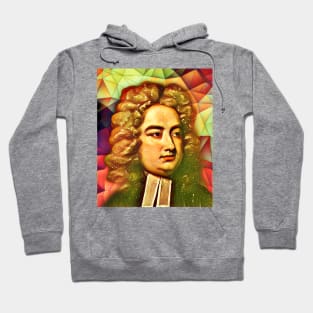 Jonathan Swift Snow Portrait | Jonathan Swift Artwork 15 Hoodie